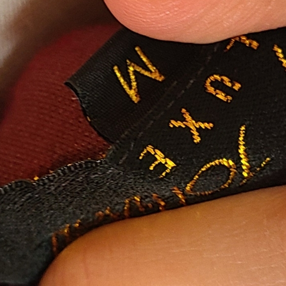 90s Betsey Johnson LUXE lace sleeves burgundy wine red VELVET mini dress / tunic - Picture 8 of 9